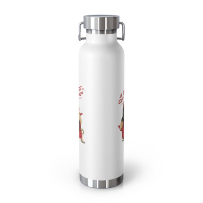 A Piece of Crap II Stainless Steel Water Bottle, Standard Lid