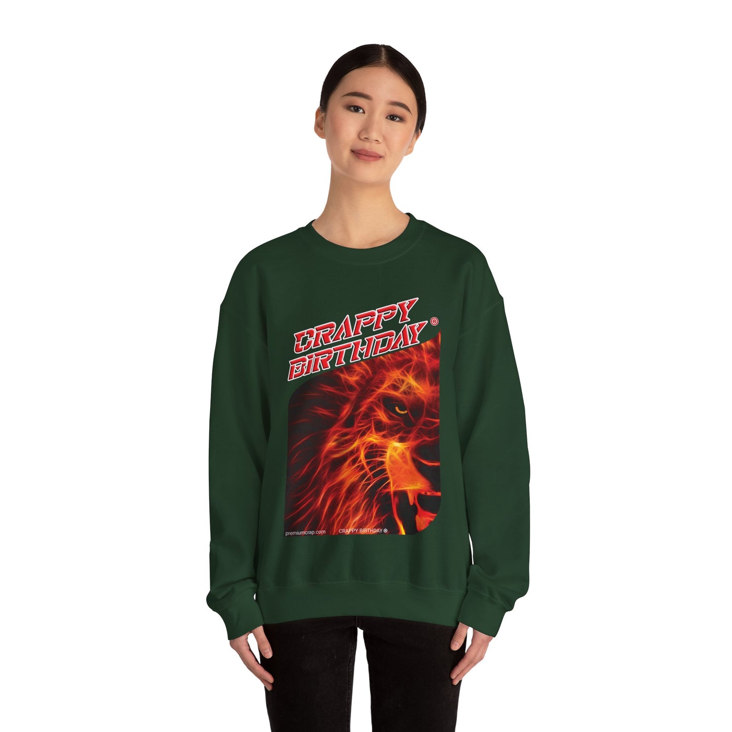 Crappy Birthday Women's Heavy Blend Crewneck Sweatshirt