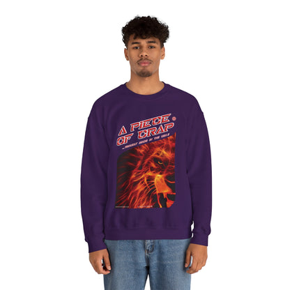 A Piece of Crap Men's Heavy Blend Crewneck Sweatshirt