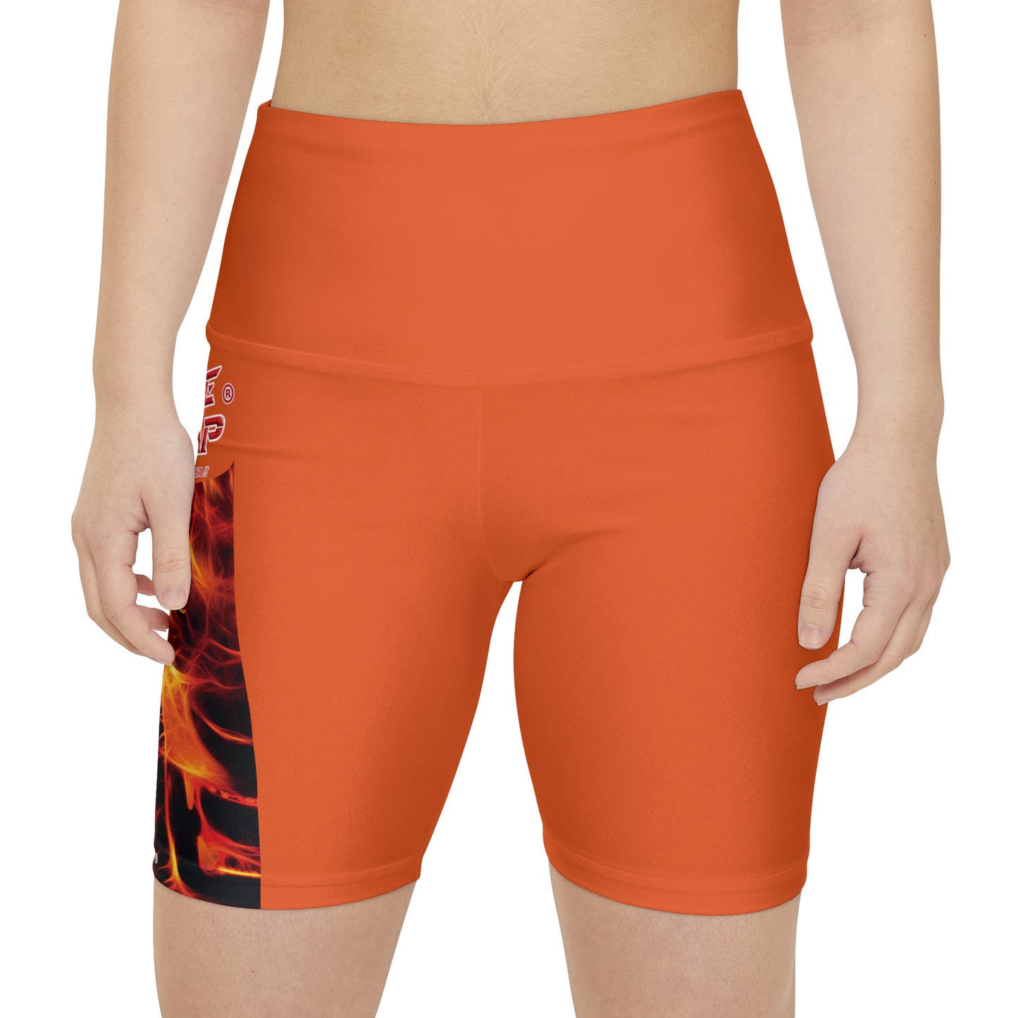 A Piece Of Crap WorkoutWit Shorts - Orange