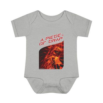 A Piece Of Crap Infant Baby Rib Bodysuit