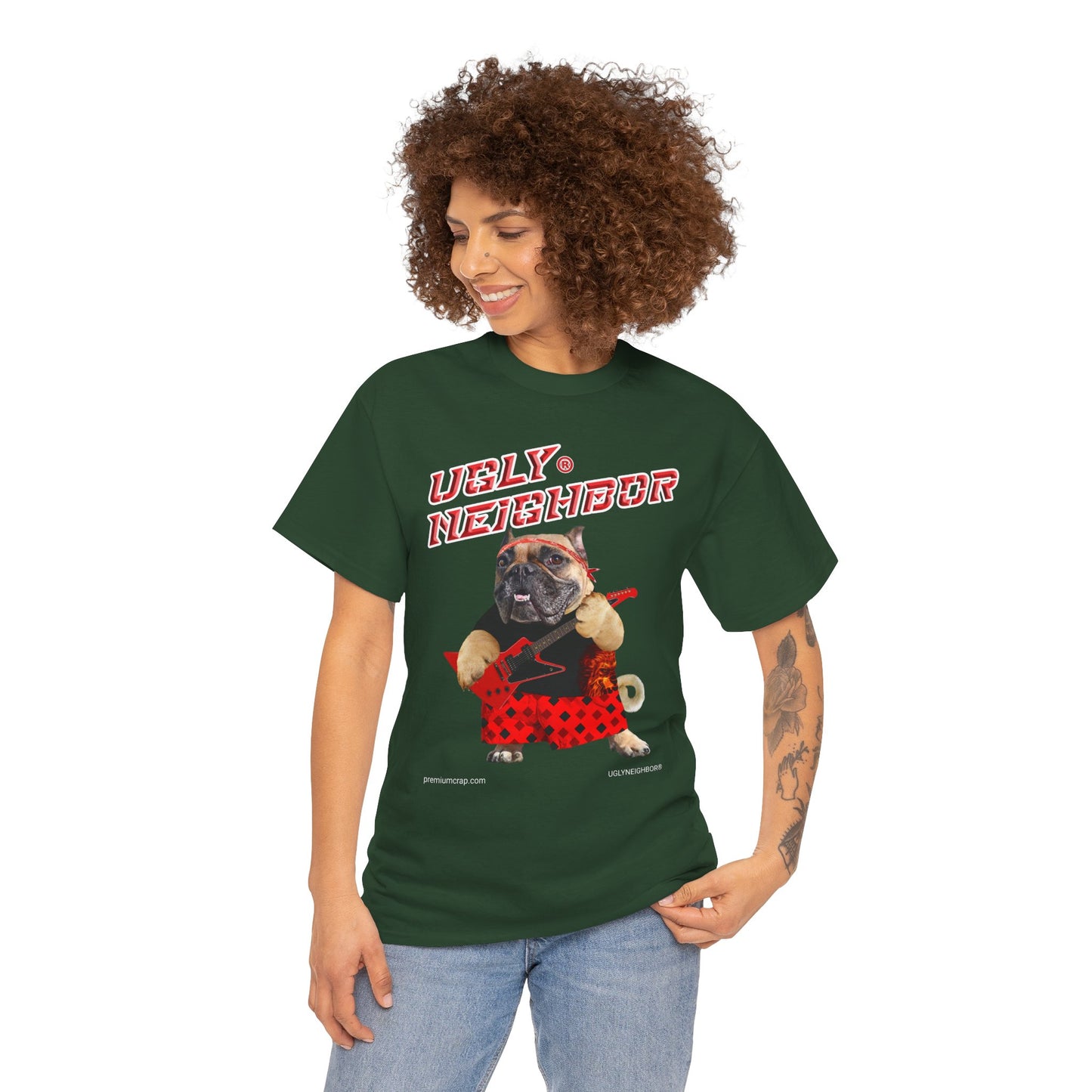 Ugly Neighbor II Women's Heavy Cotton Tee