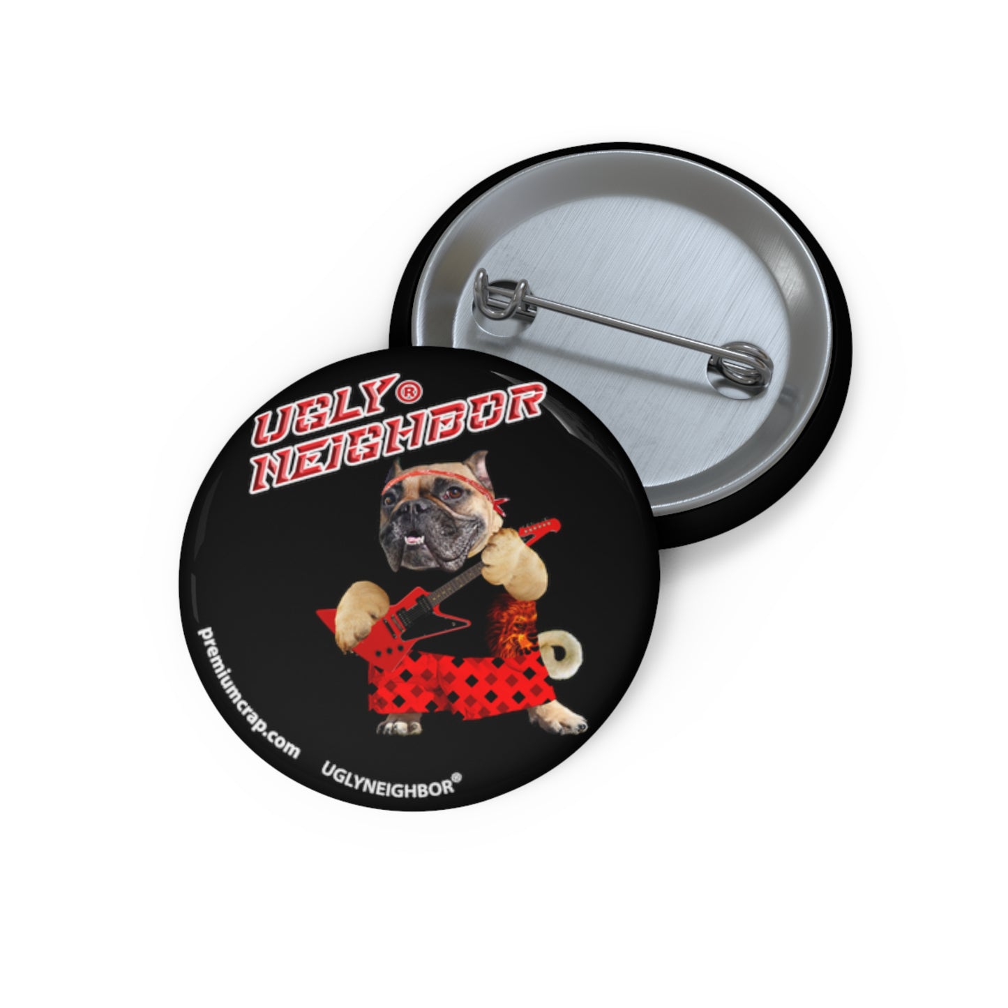 Ugly Neighbor II Pin Buttons