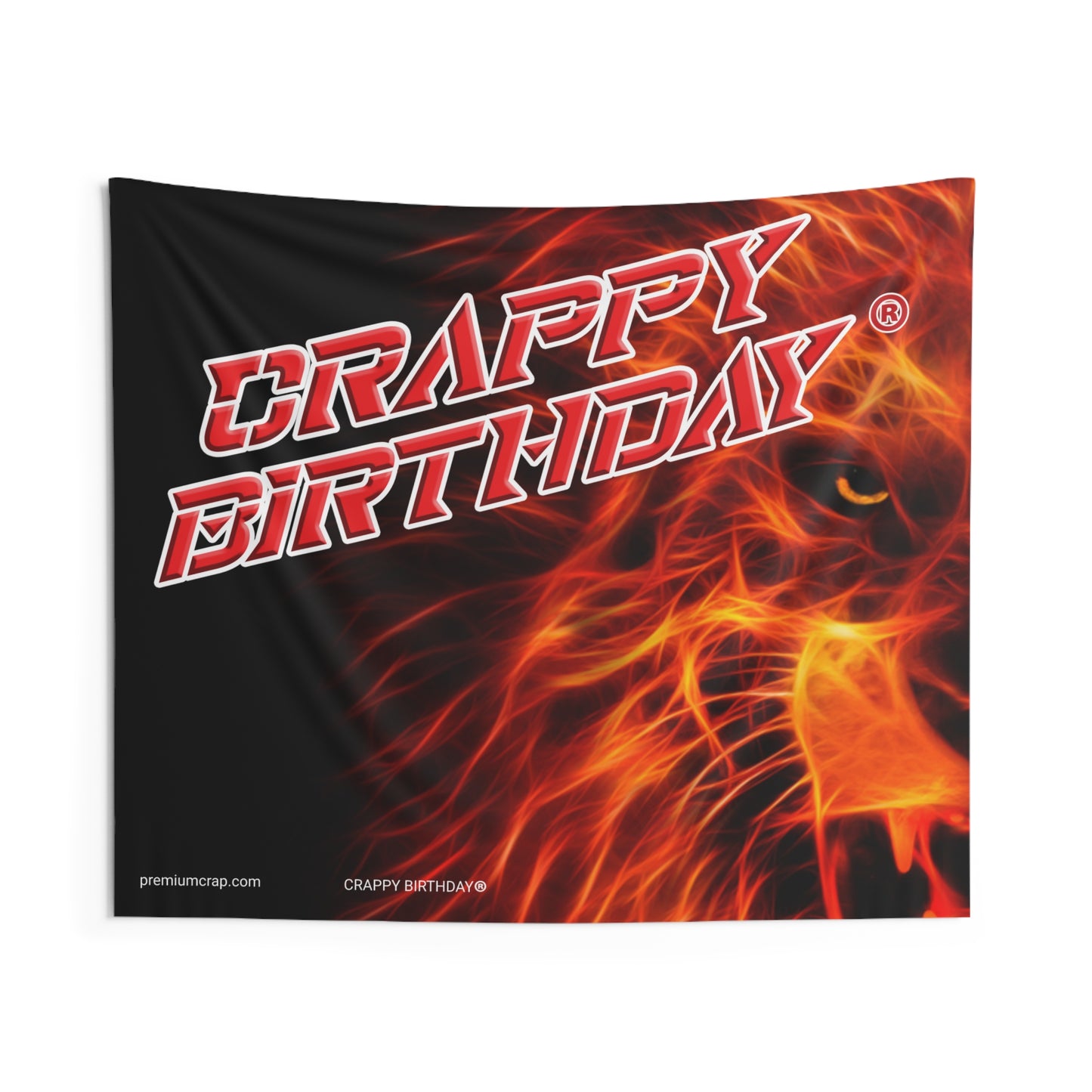 Crappy Birthday Indoor Wall Tapestries