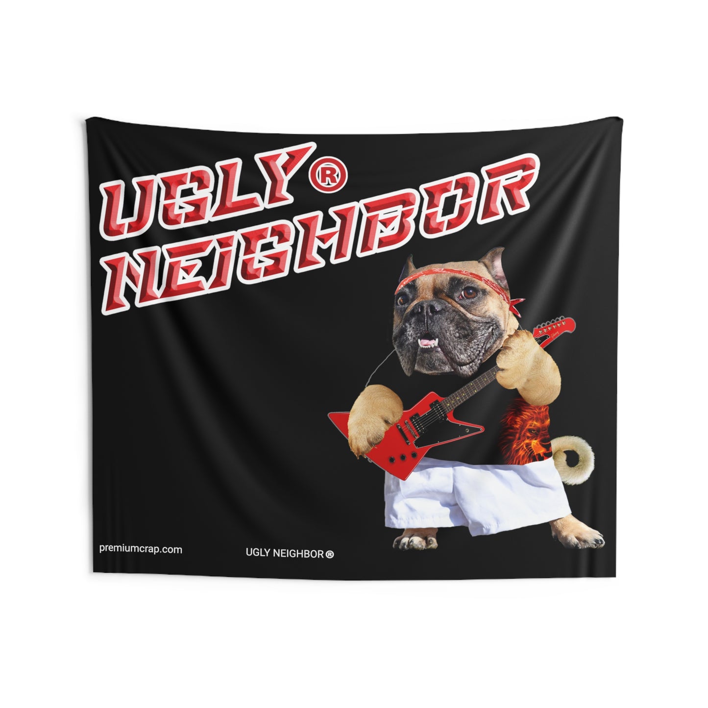 Ugly Neighbor Indoor Wall Tapestries