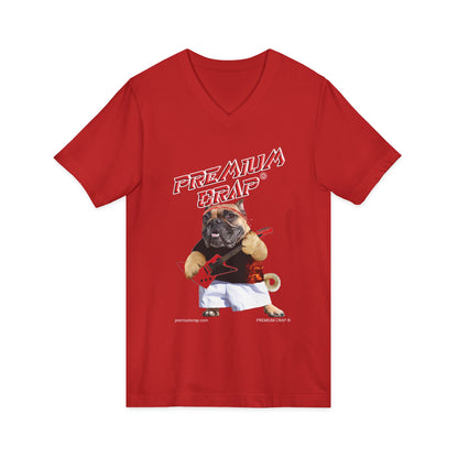 Premium Crap Jersey Short Sleeve V-Neck Tee