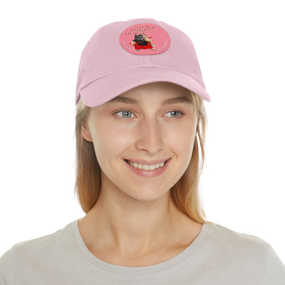 Ugly Neighbor II Dad Hat with Leather Patch (Round)