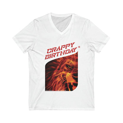 Crappy Birthday Jocular V-Neck Tee