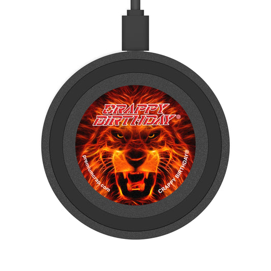 Crappy Birthday Quake Wireless Charging Pad