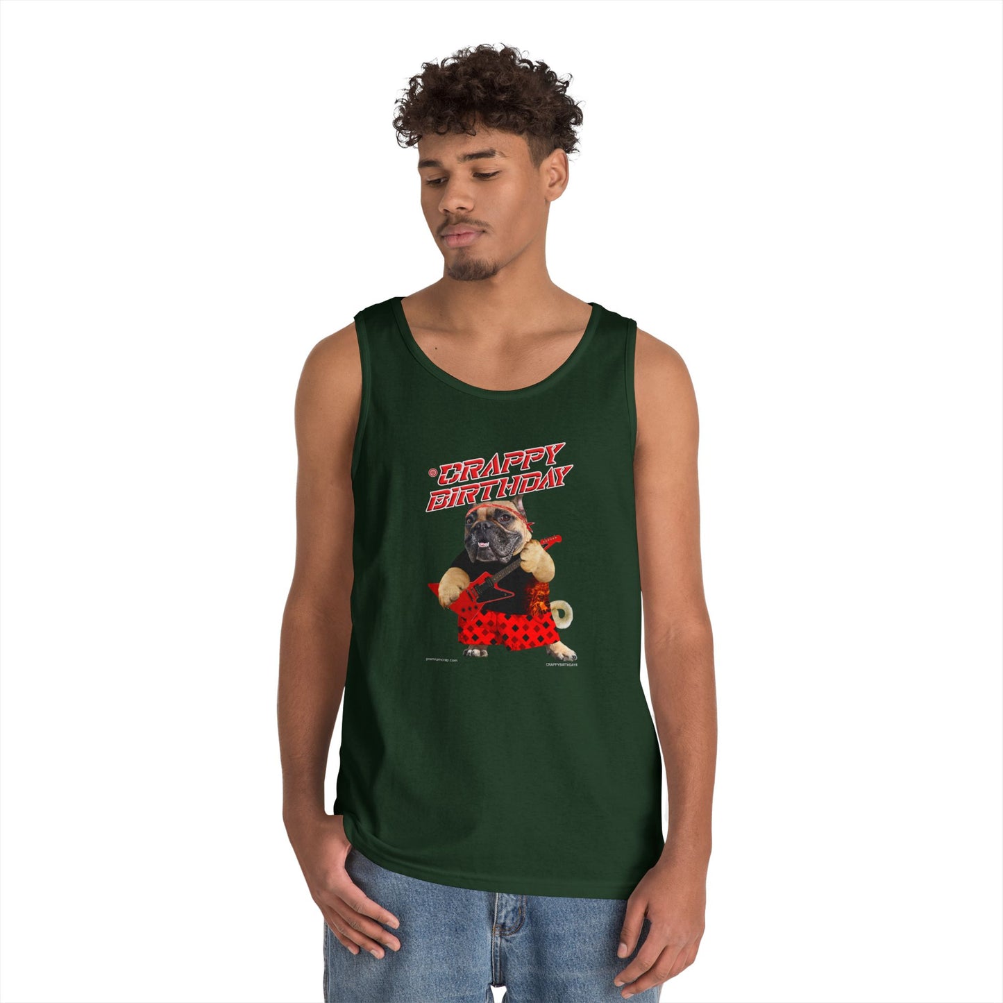 Crappy Birthday II Cotton Tank Top