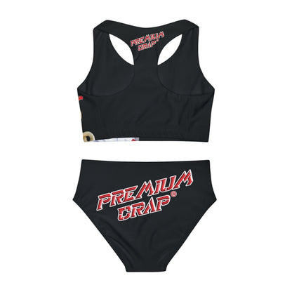 Premium Crap Girls Two Piece Swimsuit