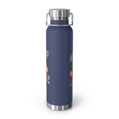 A Piece of Crap II Stainless Steel Water Bottle, Standard Lid