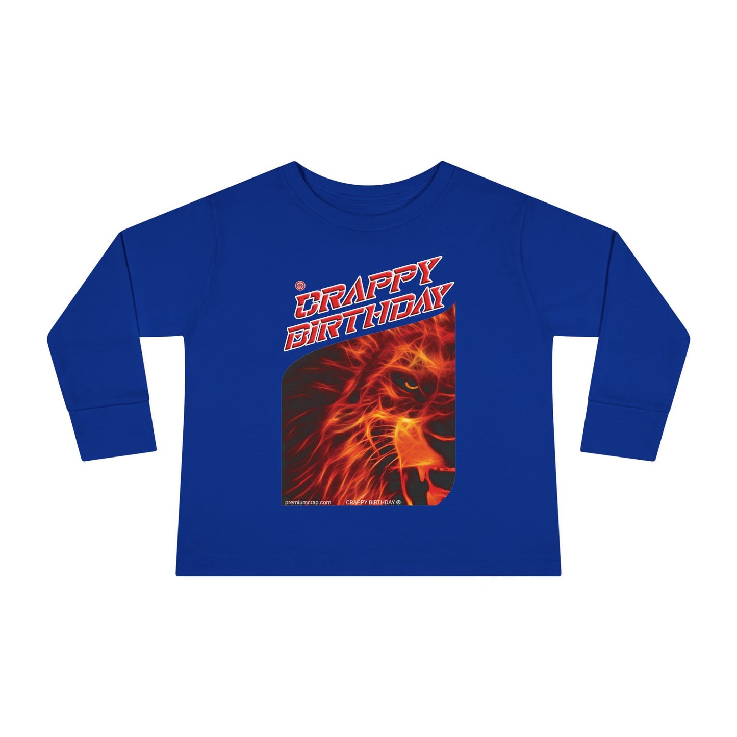 Crappy Birthday Toddler Long Sleeve Tee