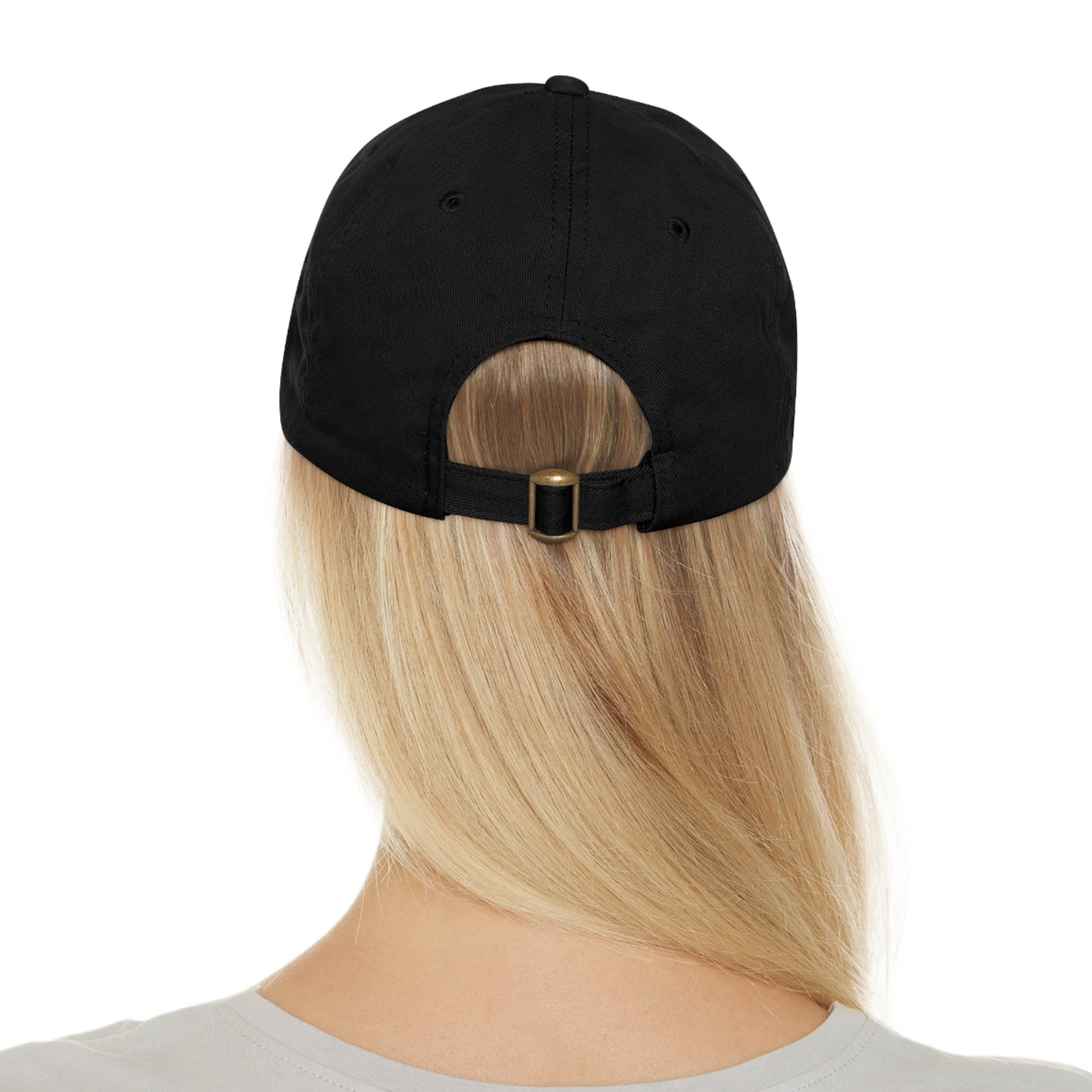 A Piece Of Crap Dad Hat - Rectangle Leather Patch