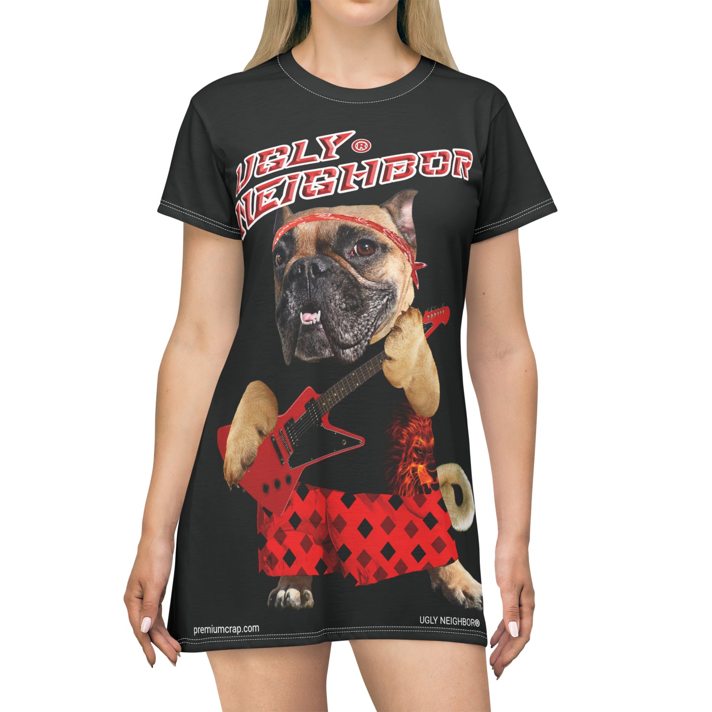 Ugly Neighbor II T-Shirt Dress