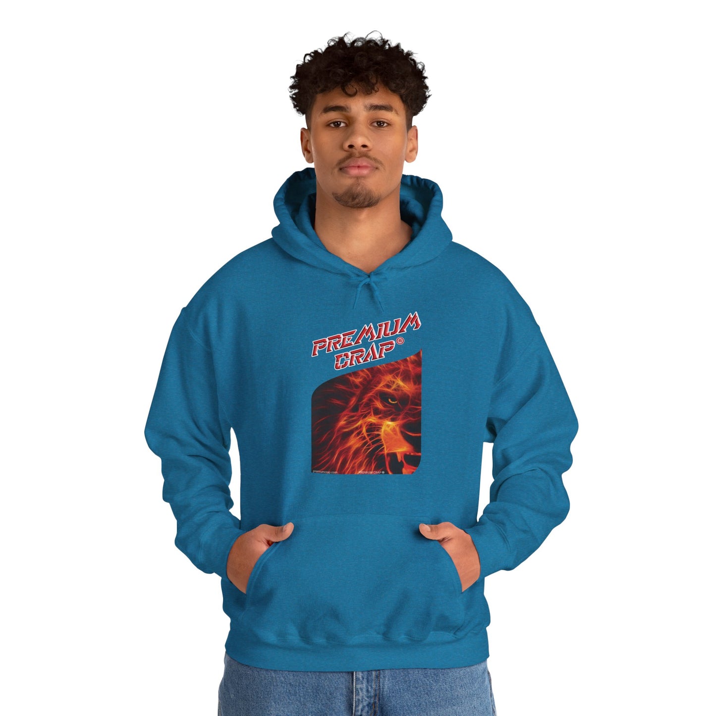 Premium Crap Men's Heavy Blend Hooded Sweatshirt