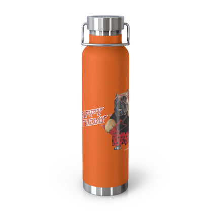 Crappy Birthday II Stainless Steel Water Bottle, Standard Lid