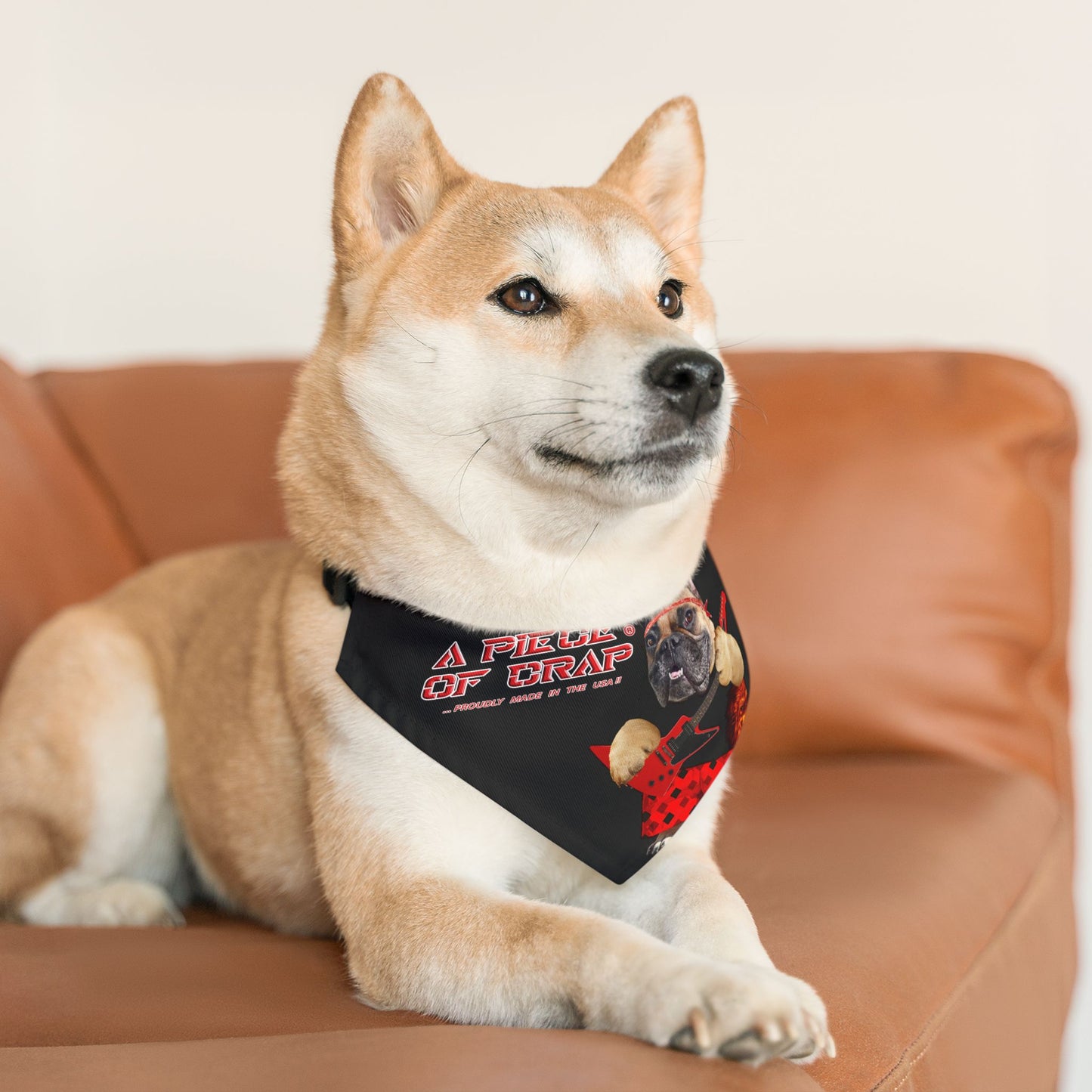 A Piece Of Crap II Pet Bandana Collar