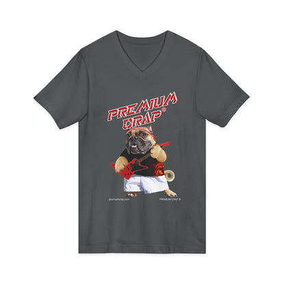 Premium Crap Jersey Short Sleeve V-Neck Tee