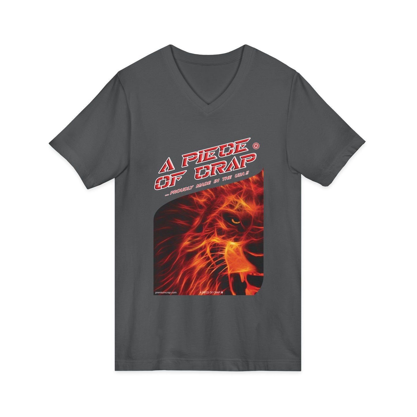 A Piece Of Crap Jersey Short Sleeve V-Neck Tee