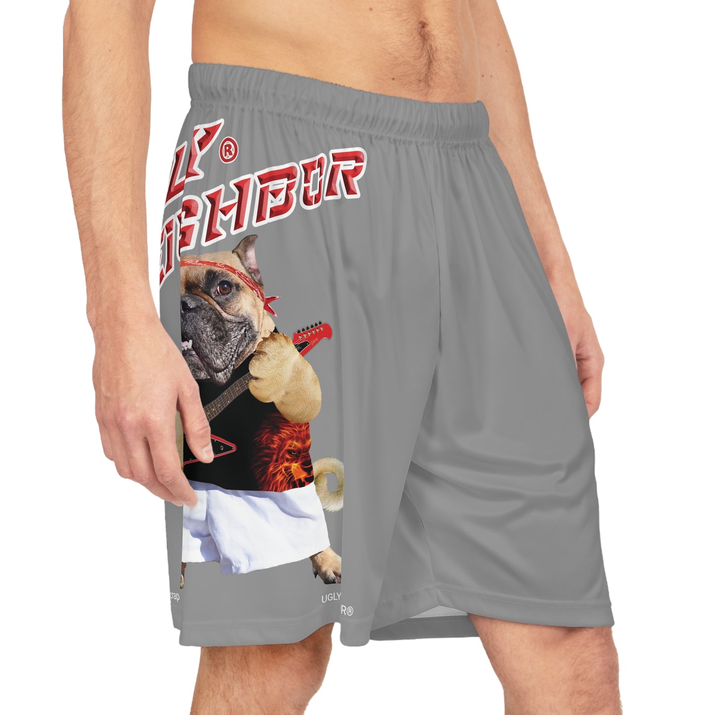 Ugly Neighbor BougieBooty Baller Shorts - Grey