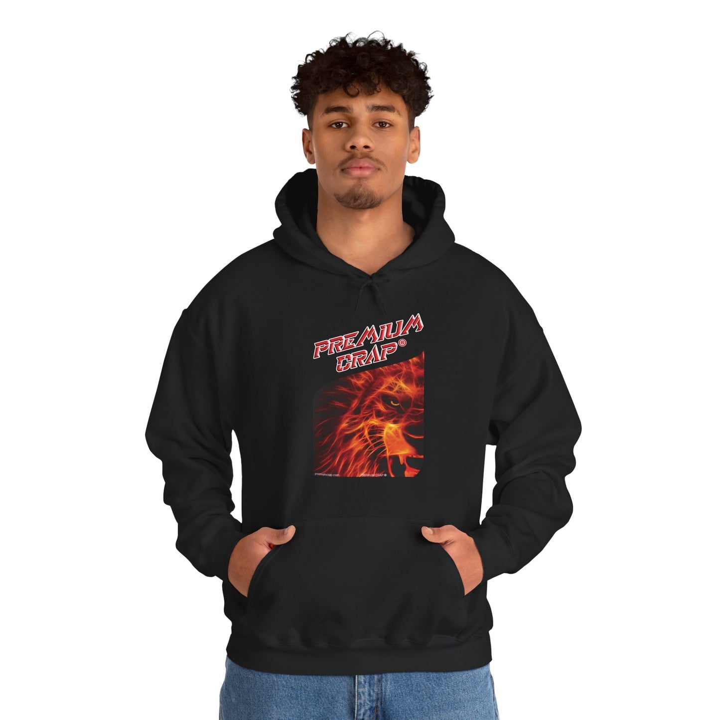 Premium Crap Men's Heavy Blend Hooded Sweatshirt