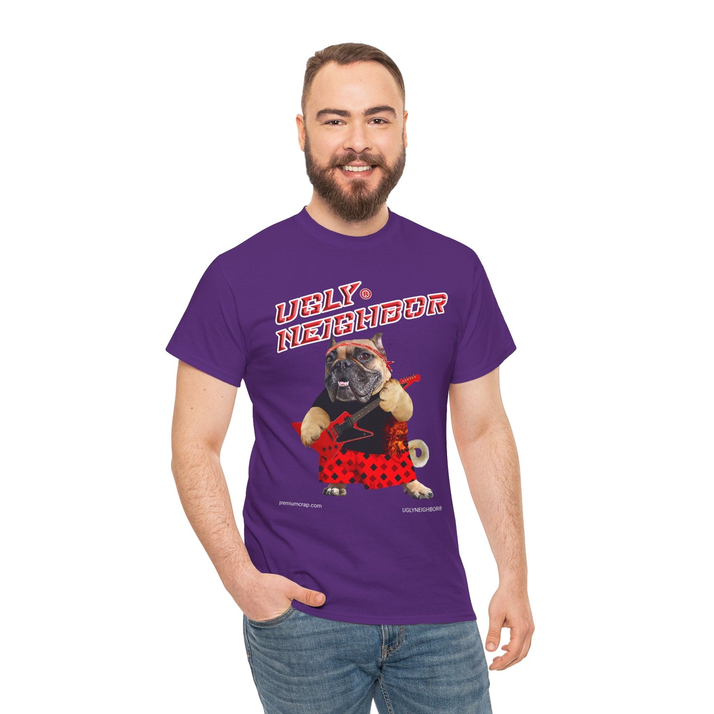 Ugly Neighbor II Men's Heavy Cotton Tee