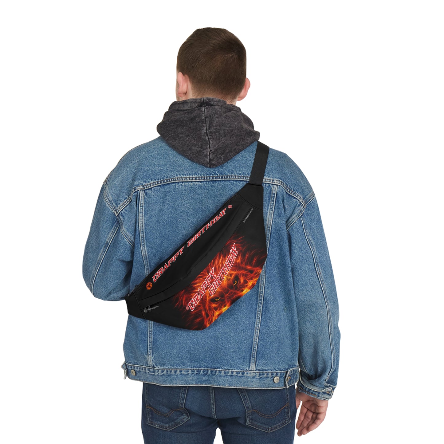 Crappy Birthday Large Fanny Pack