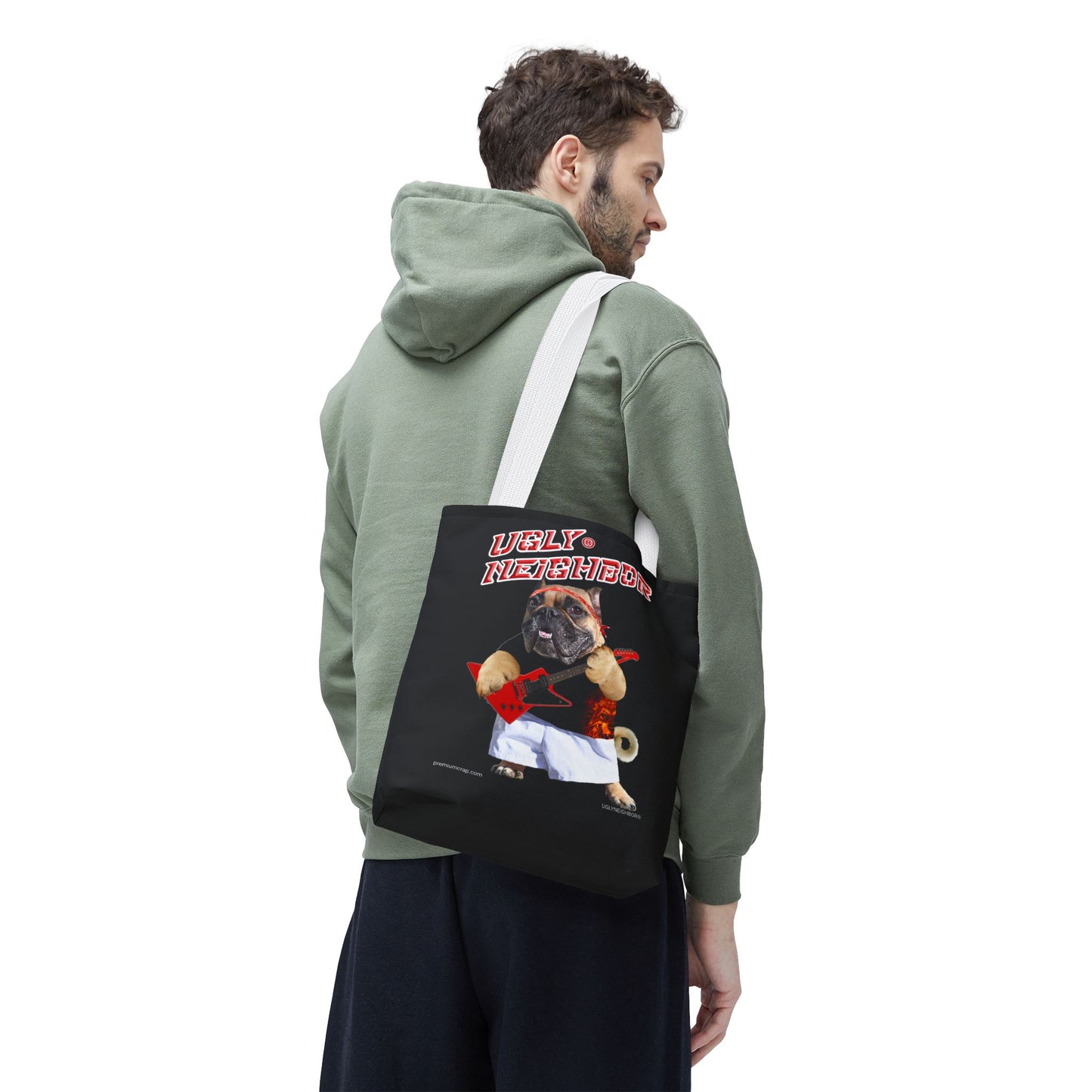 Ugly Neighbor Tote Bag