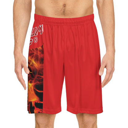 Premium Crap BougieBooty Baller Shorts - Red