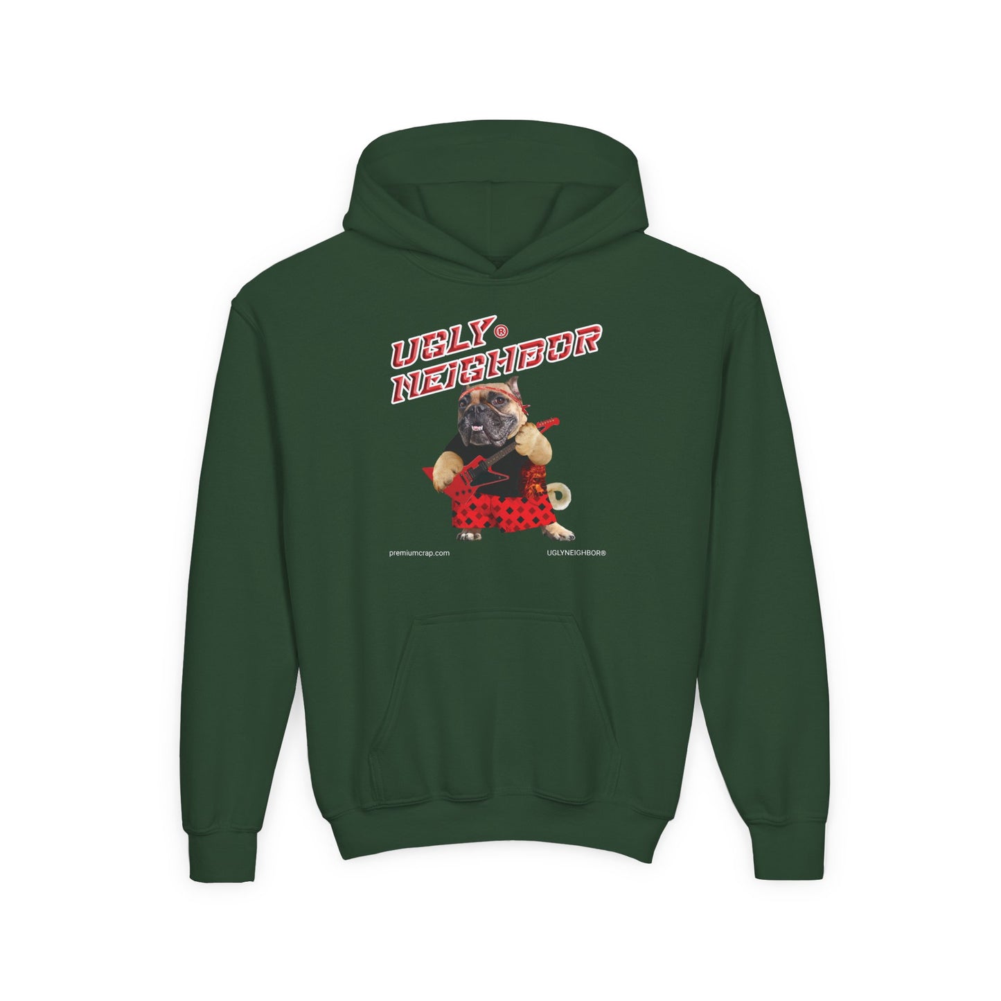Ugly Neighbor II Youth Heavy Blend Hooded Sweatshirt