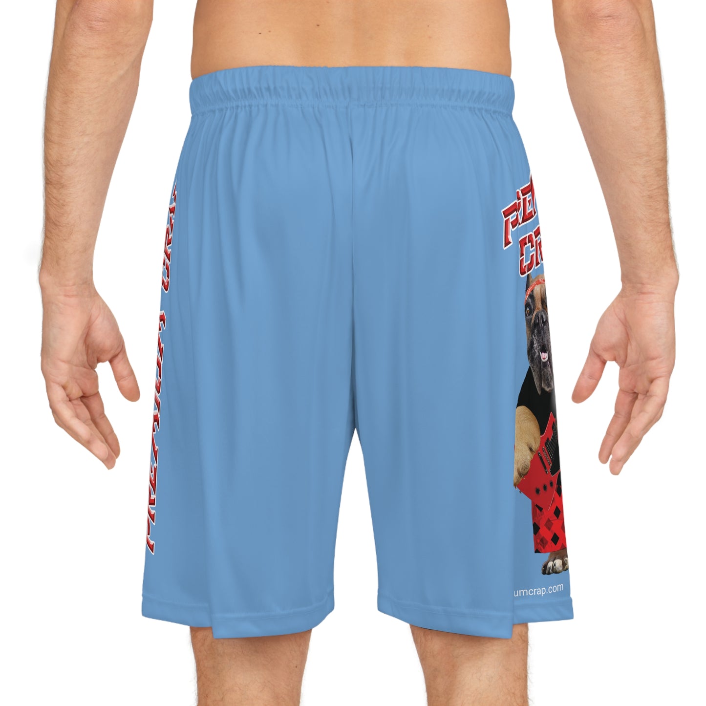 Premium Crap II Basketball Shorts - Light Blue