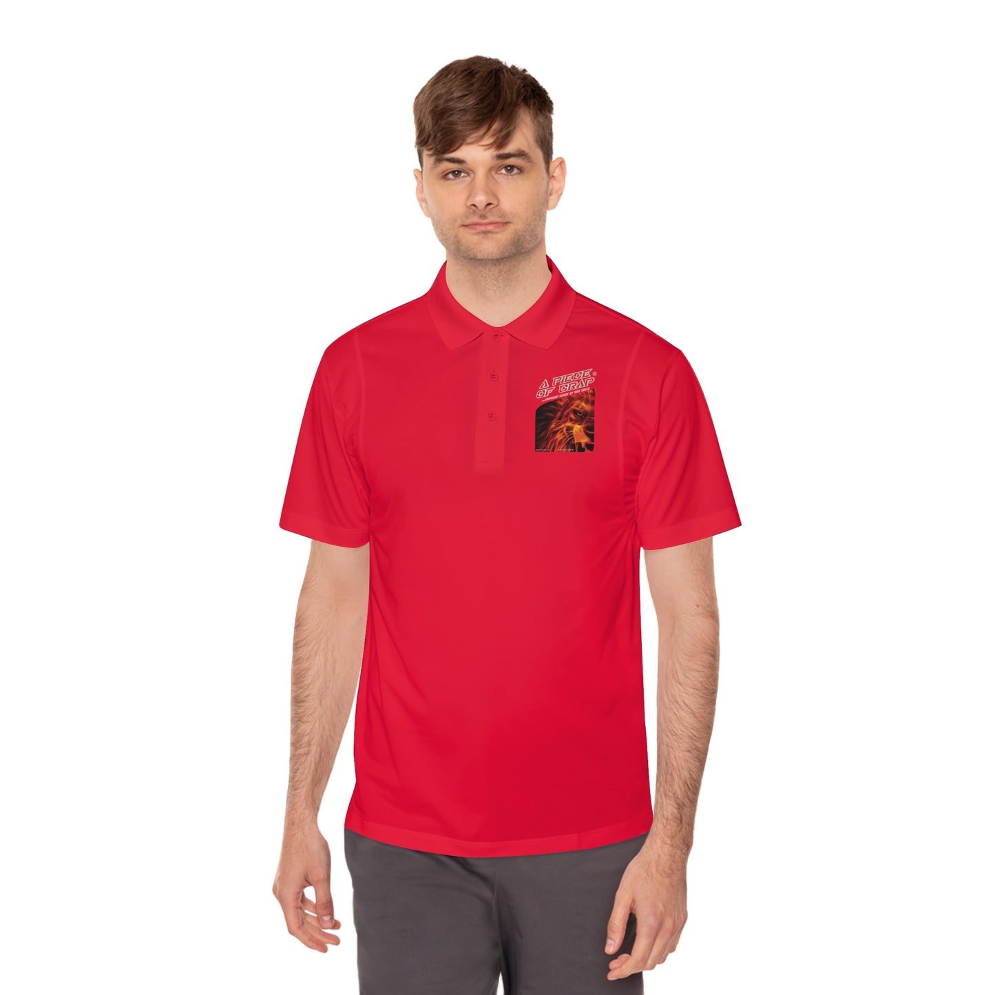 A Piece Of Crap Men's Sport Polo Shirt