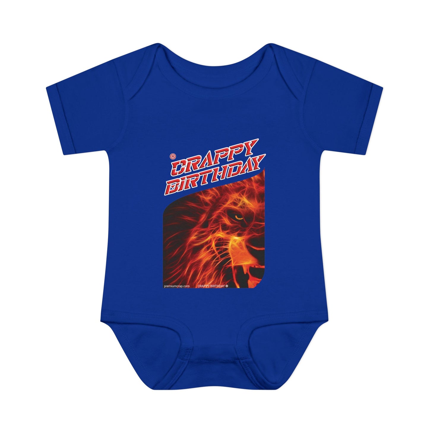 Crappy Birthday Infant Baby Rib Bodysuit