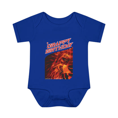 Crappy Birthday Infant Baby Rib Bodysuit