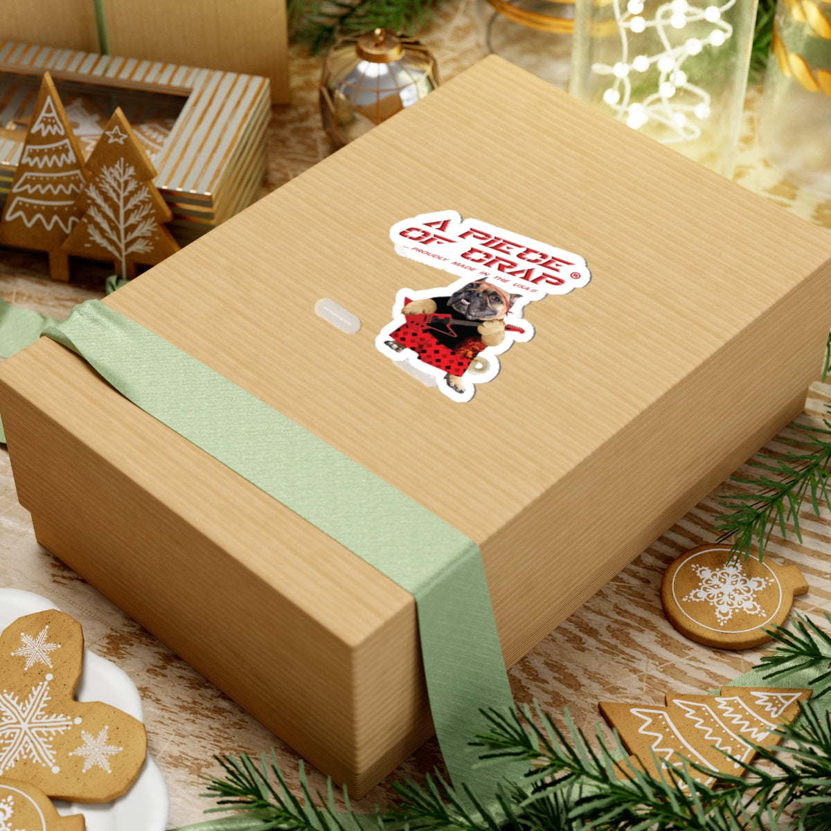 A Piece of Crap II Kiss-Cut Stickers