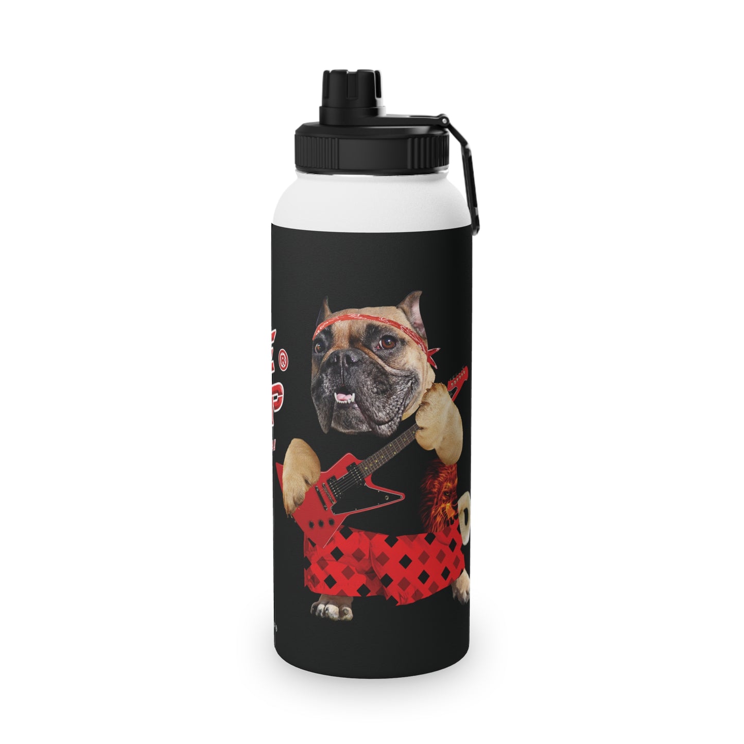 A Piece of Crap II Stainless Steel Water Bottle, Sports Lid