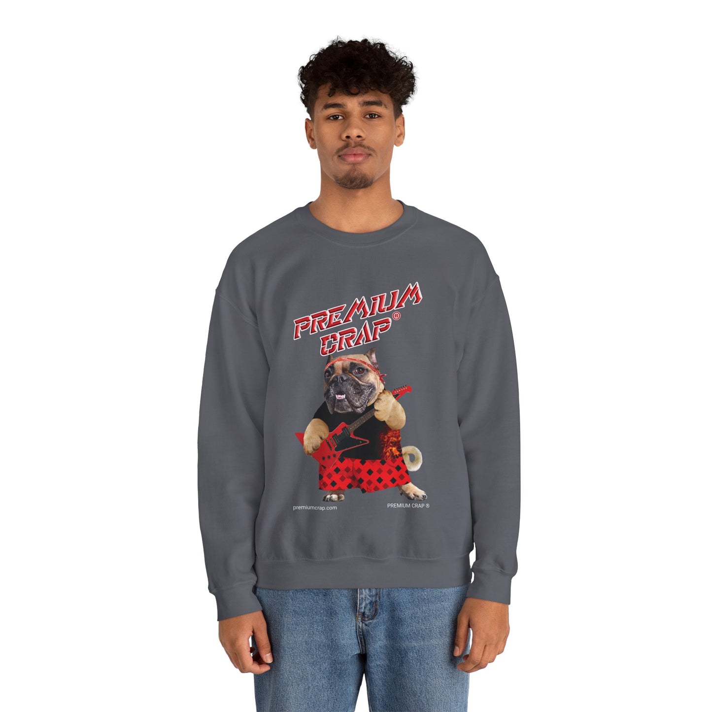 Premium Crap III Men's Heavy Blend Crewneck Sweatshirt