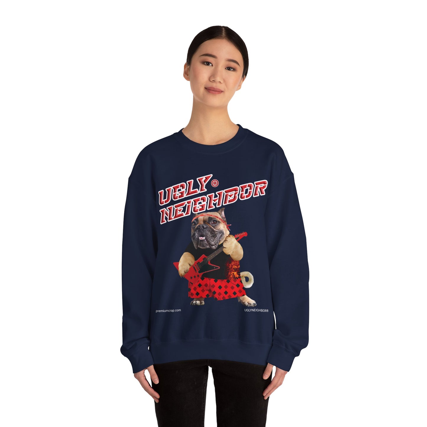 Ugly Neighbor II Women's Heavy Blend Crewneck Sweatshirt