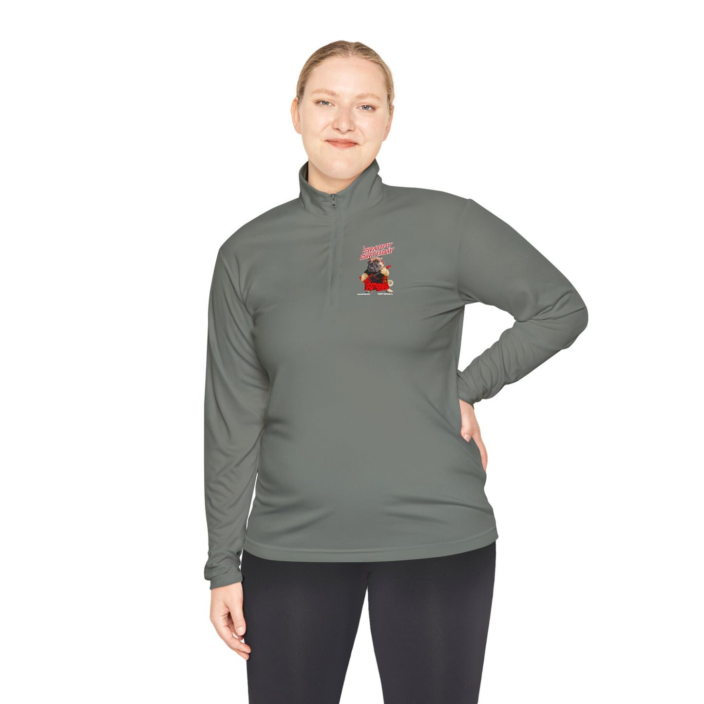 Crappy Birthday II Quarter-Zip Pullover