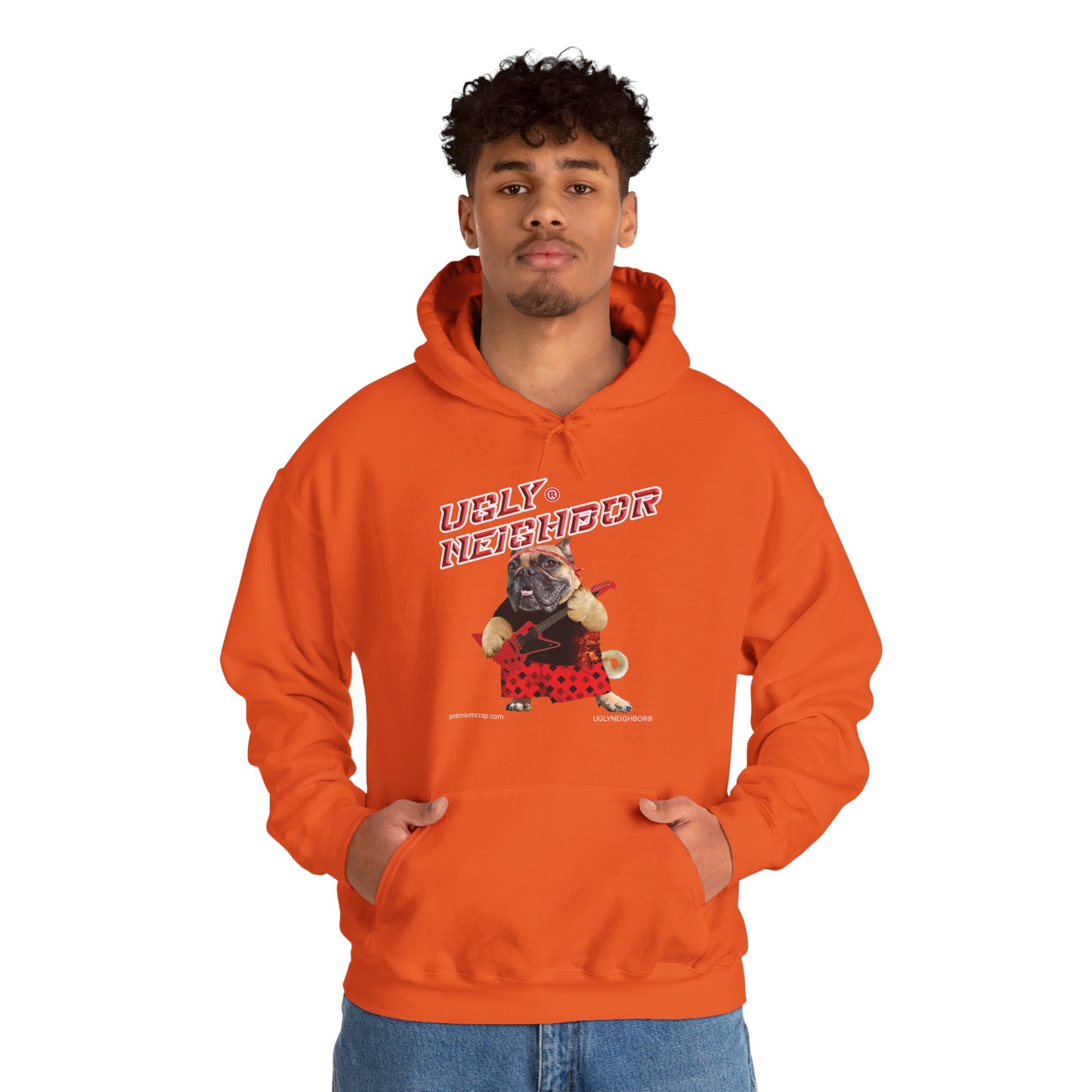 Ugly Neighbor II Men's Heavy Blend Hooded Sweatshirt