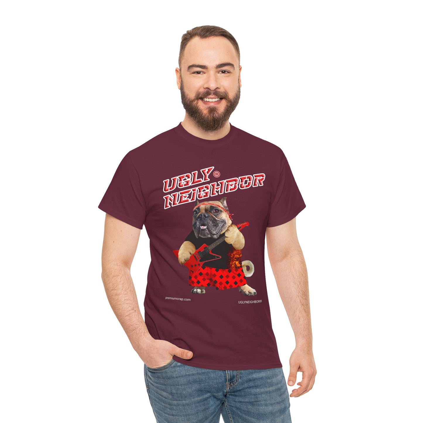 Ugly Neighbor II Men's Heavy Cotton Tee
