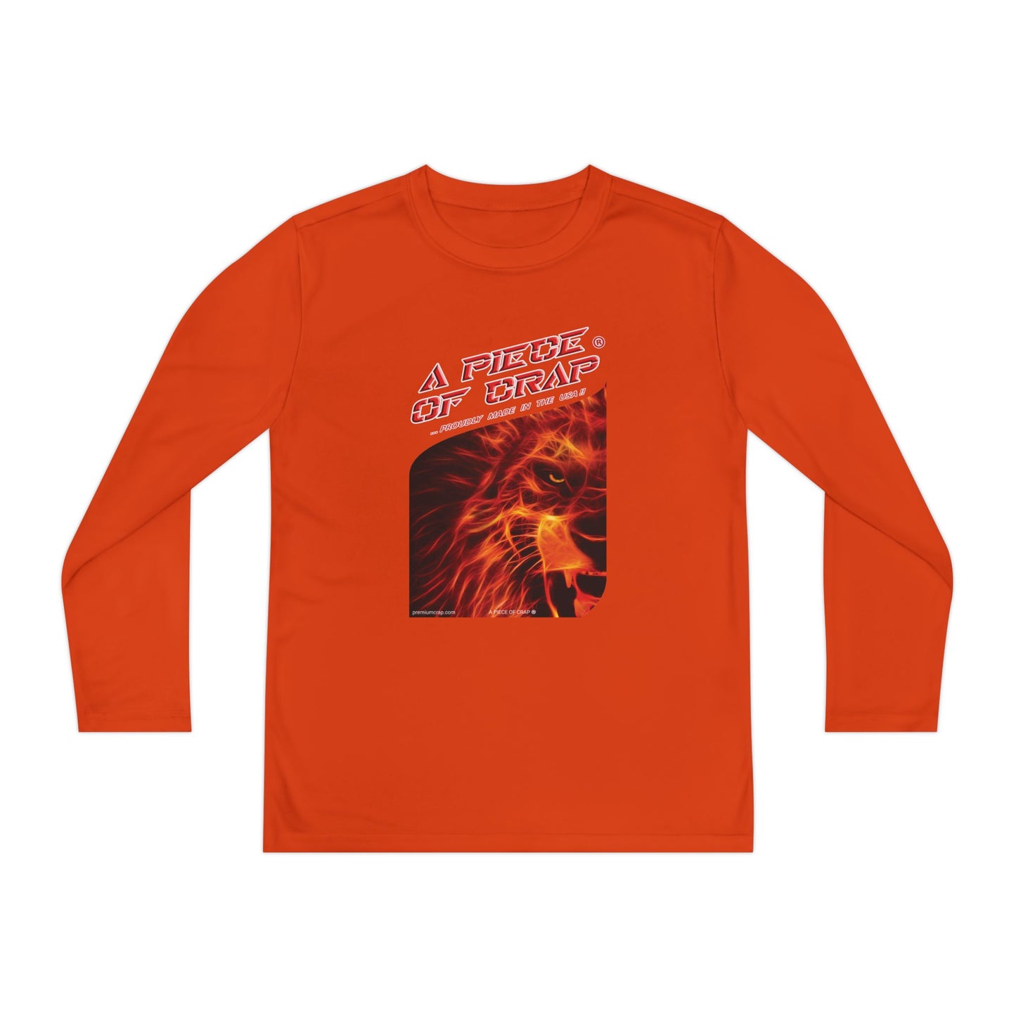 A Piece Of Crap Youth Long Sleeve Competitor Tee