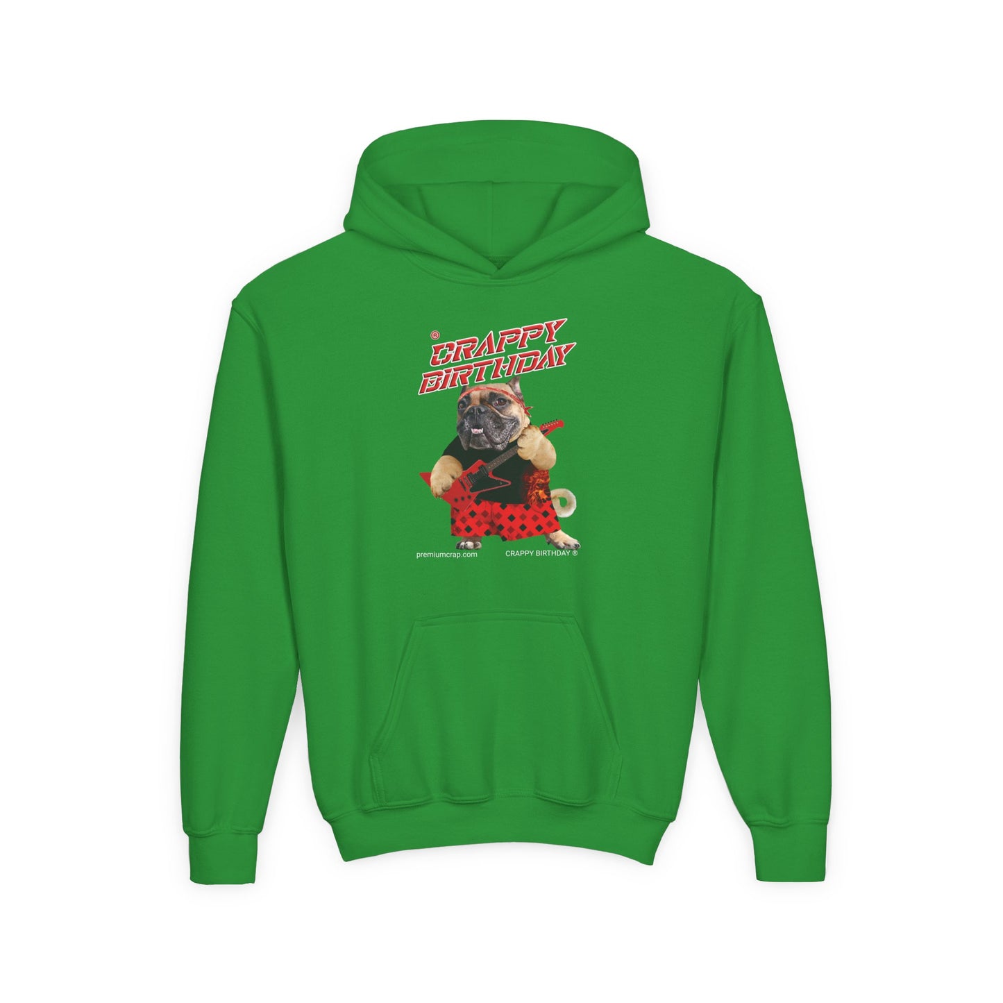 Crappy Birthday II Youth Heavy Blend Hooded Sweatshirt