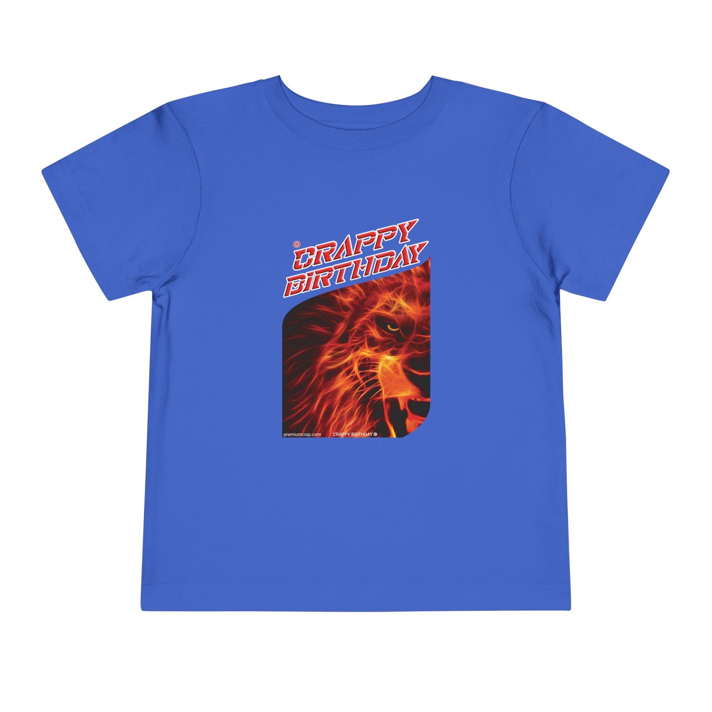 Crappy Birthday Toddler Short Sleeve Tee