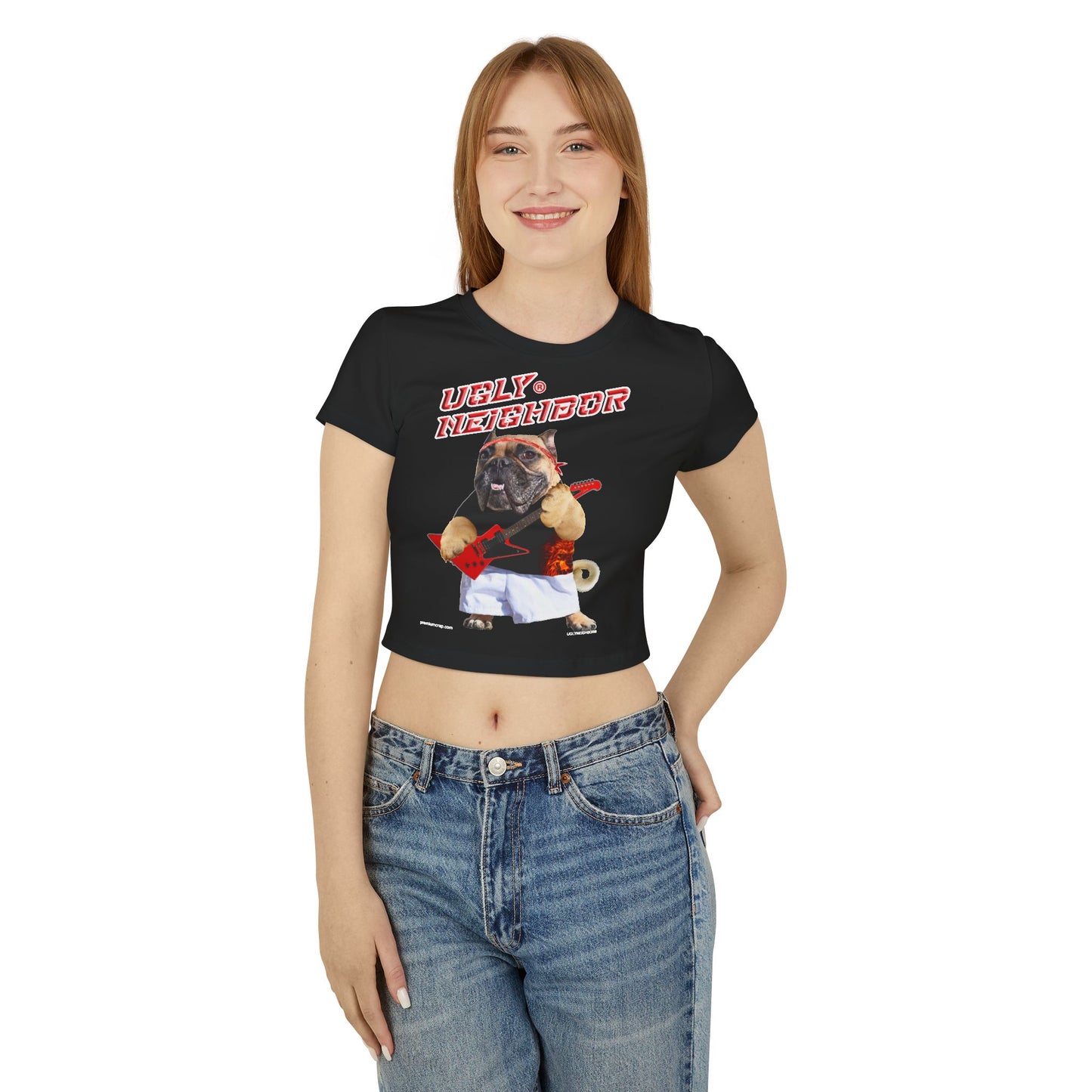 Ugly Neighbor Women's Baby Tee
