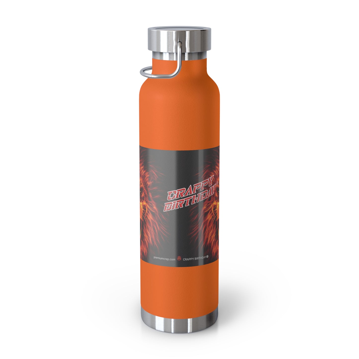 Crappy Birthday Stainless Steel Water Bottle, Standard Lid