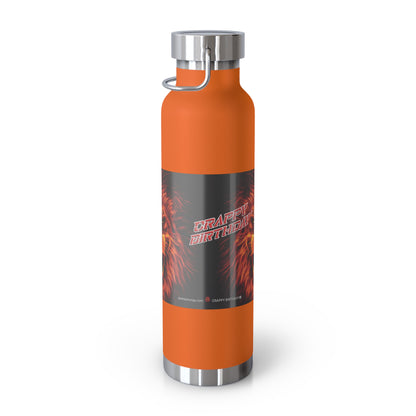 Crappy Birthday Stainless Steel Water Bottle, Standard Lid