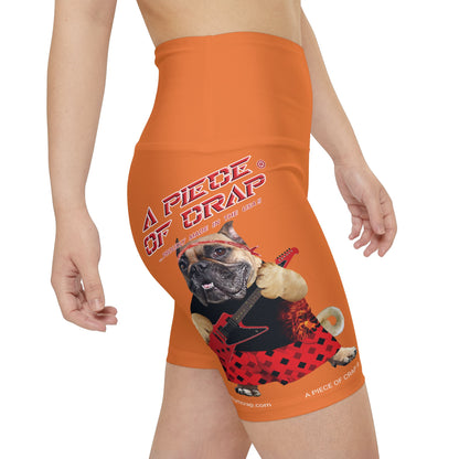 A Piece Of Crap II Women's Workout Shorts - Crusta