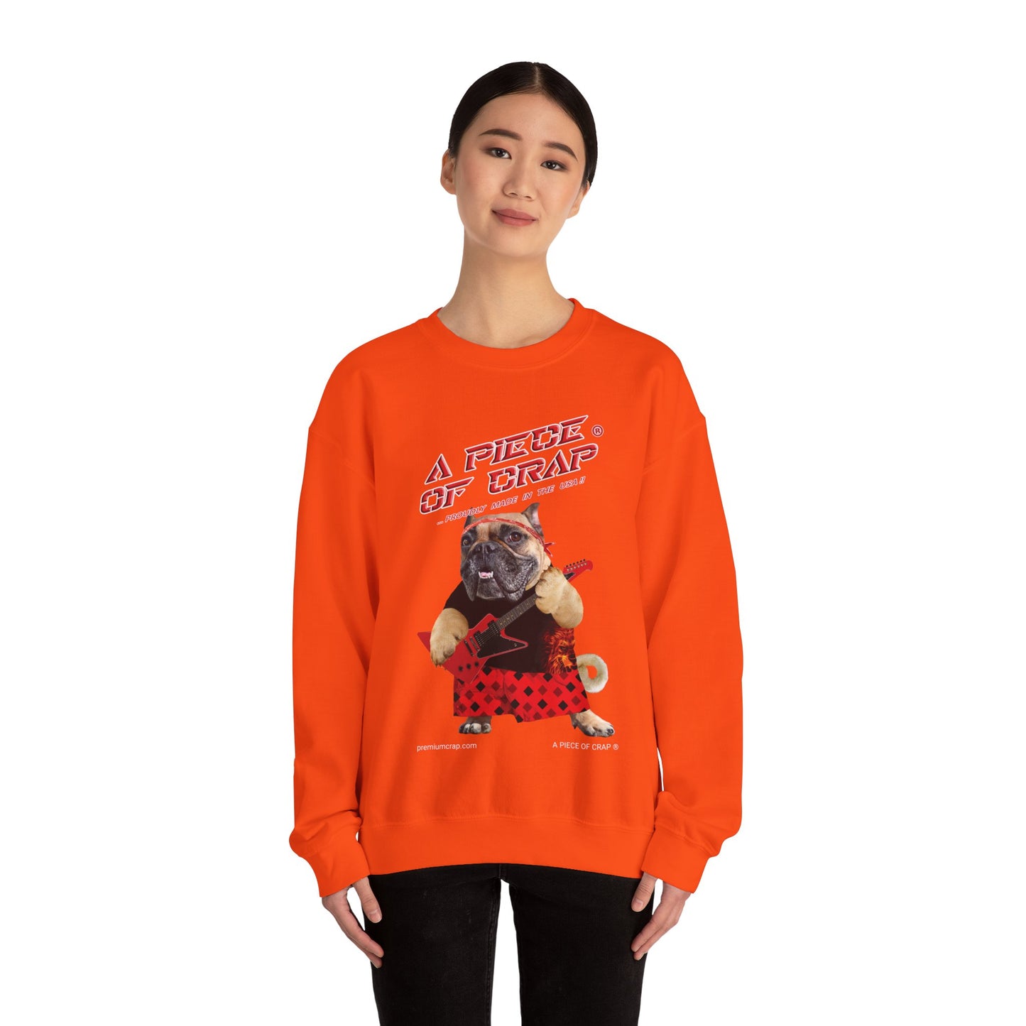 A Piece Of Crap II Heavy Blend Crewneck Sweatshirt